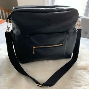 Leather Diaper Bag/backpack